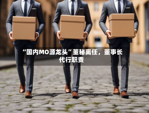 “国内MO源龙头”董秘离任，董事长代行职责-第1张图片