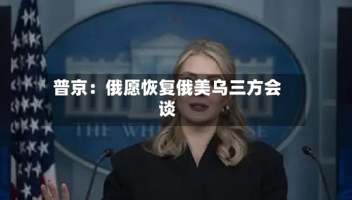普京：俄愿恢复俄美乌三方会谈-第2张图片
