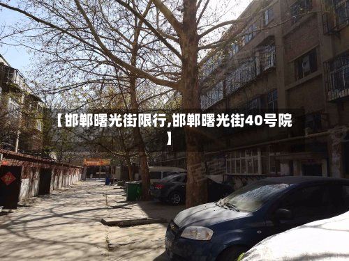 【邯郸曙光街限行,邯郸曙光街40号院】-第2张图片
