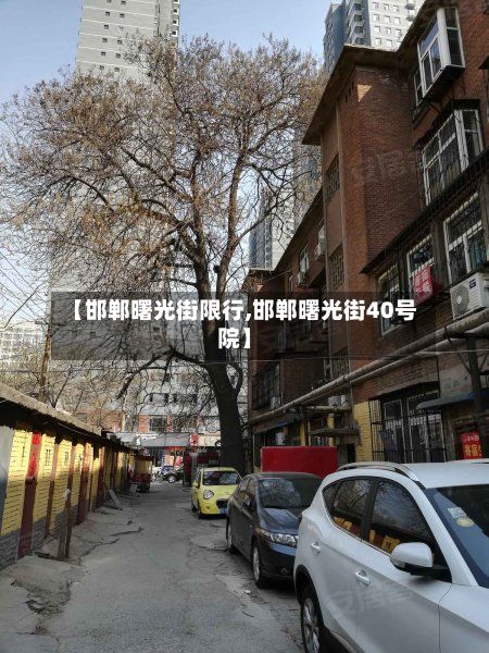【邯郸曙光街限行,邯郸曙光街40号院】