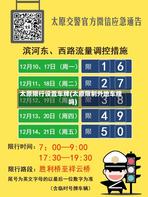 太原限行设置车牌(太原限制外地车牌吗)