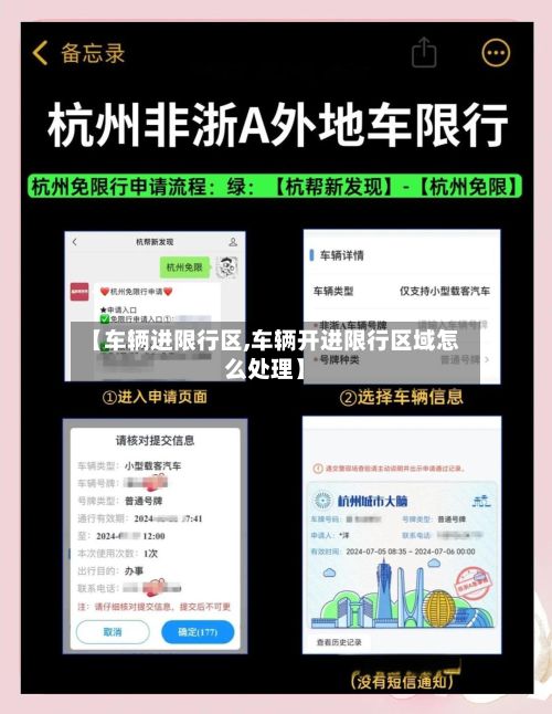 【车辆进限行区,车辆开进限行区域怎么处理】