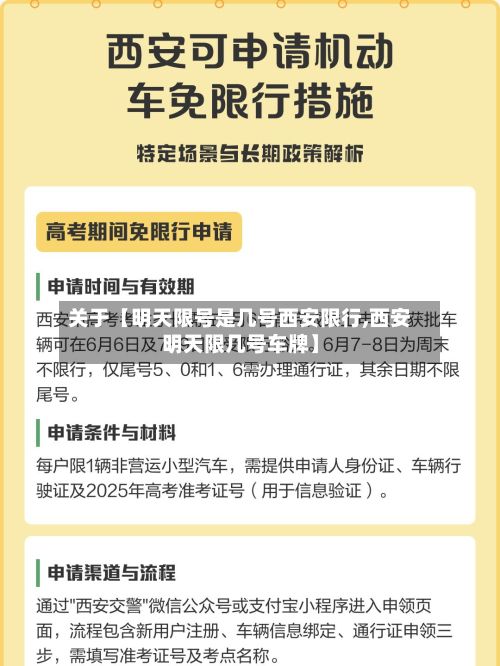 关于【明天限号是几号西安限行,西安明天限几号车牌】-第3张图片