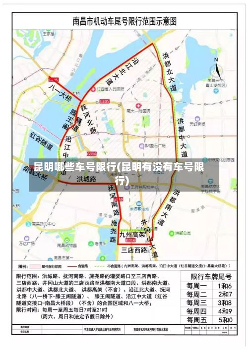 昆明哪些车号限行(昆明有没有车号限行)-第2张图片