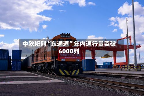 中欧班列“东通道”年内通行量突破6000列
