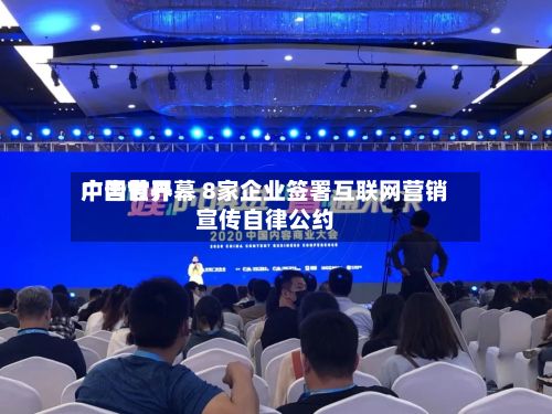 中国世界广告节开幕 8家企业签署互联网营销宣传自律公约