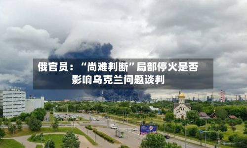俄官员：“尚难判断”局部停火是否影响乌克兰问题谈判-第3张图片