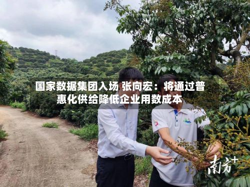 国家数据集团入场 张向宏:将通过普惠化供给降低企业用数成本-第2张图片